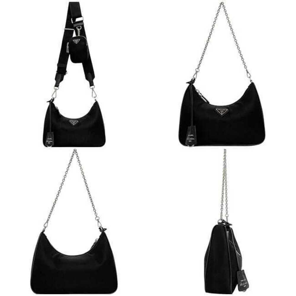 Prada Bag Black Nero Black Re Nylon Crossbody Shoulder Accessory - Picture 2 of 10